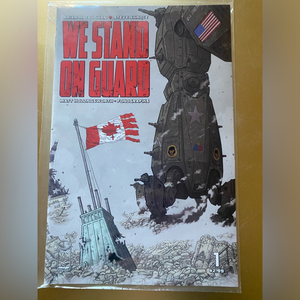 We Stand On Guard Comic Book